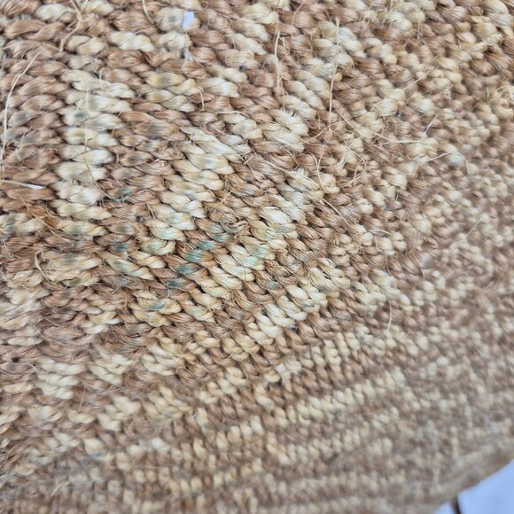 Vintage Handwoven Sisal Tote Market Bag from Kenya  Large - Picture 12 of 15